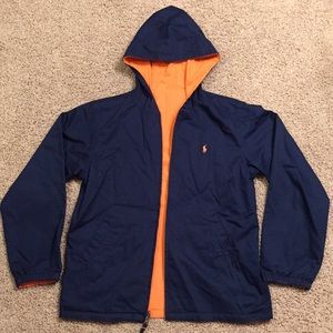 REVERSIBLE Polo Zip-Up Jacket